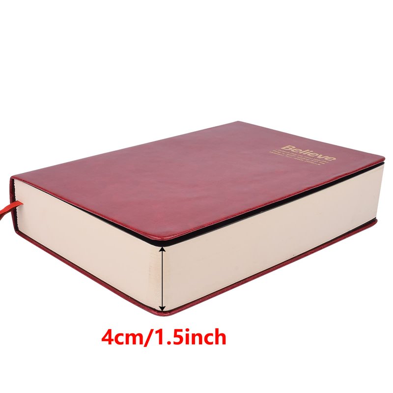 Vintage A5 Faux Leather Notebook Journal with 360 Sheets for Fountain Pen Writing