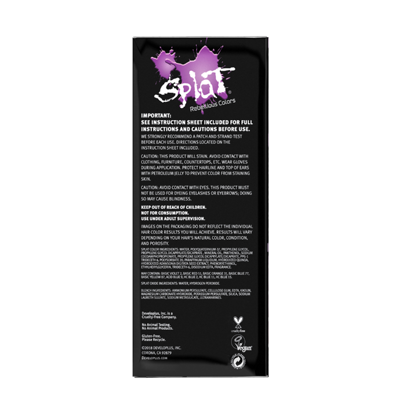 Semi-Permanent Hair Dye Kit with Bleach - Multiple Shades