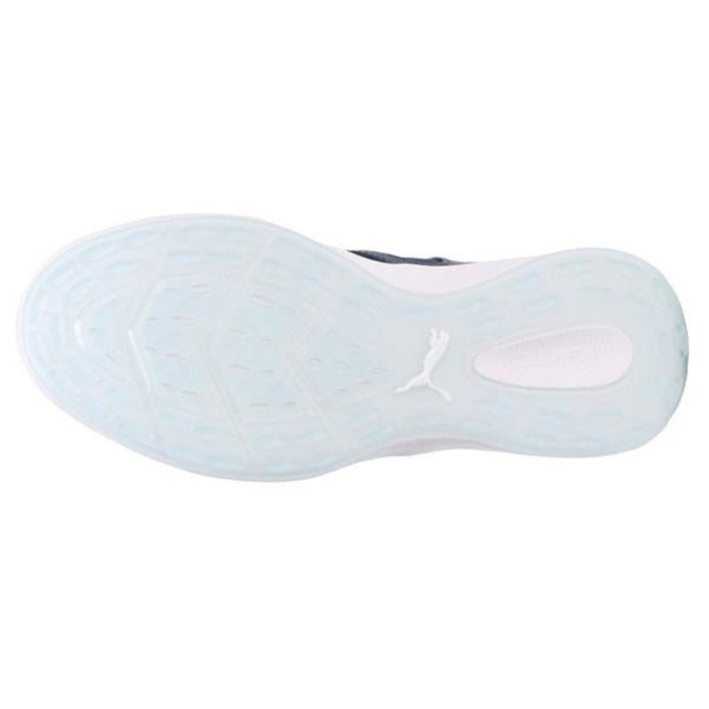 Puma Ignite Malibu 376158-05 Spikeless Golf Shoes Women Navy/Icy Blue/White, 10.5