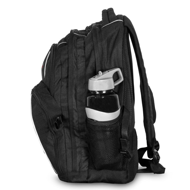 Heavy Duty Laptop Backpack with 4 Compartments & Water Bottle Pockets