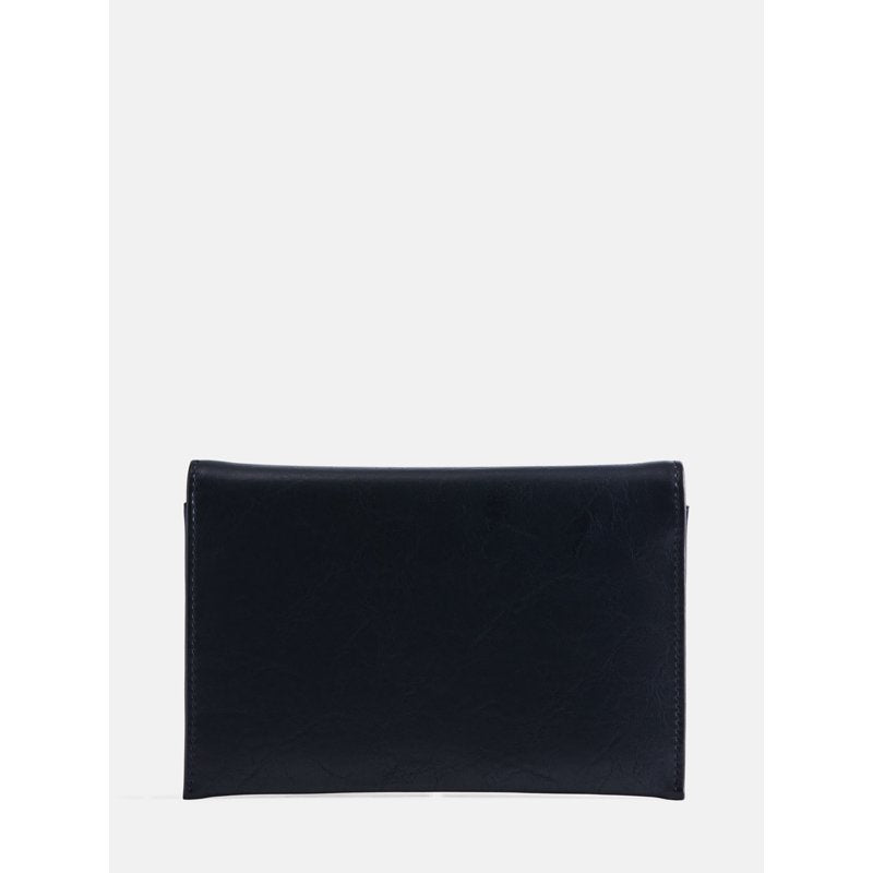 Women's Bifold Clutch Wallet with Card Slots and Snap Closure