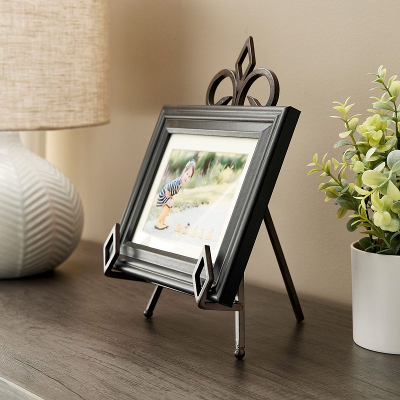 Bronze Metal Easel for Display Art Photos & Decor