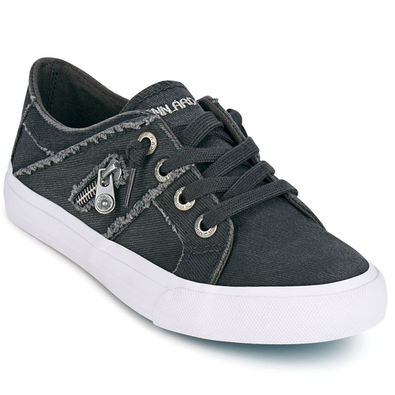 Women's Canvas Slip-On Sneakers - Trendy Casual Low Top Shoes