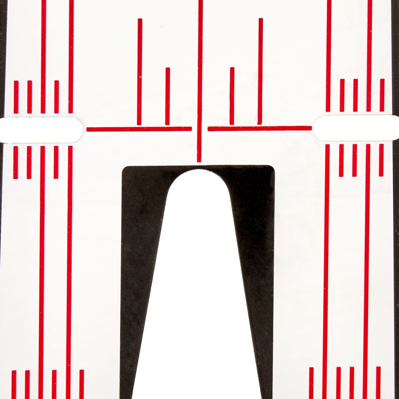 Golf Putting Alignment Mirror - Portable Practice Aid for Consistent Stroke