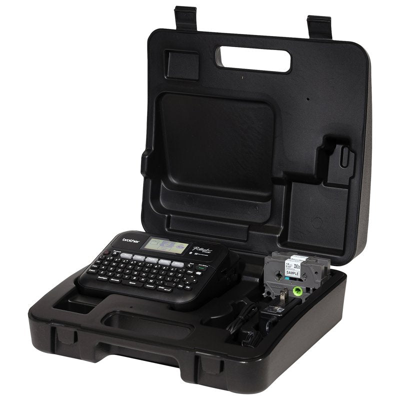Connected Label Maker with Bluetooth | Organize & Print Custom Labels - PT-D460BTVP
