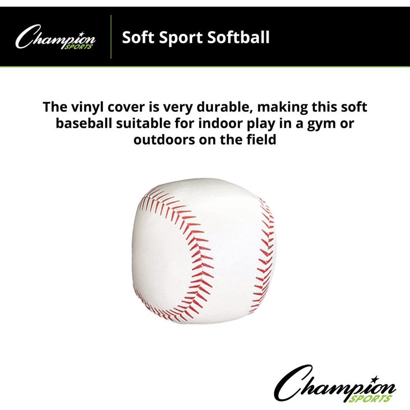 Soft Foam Sport Balls for Indoor Play and Light Tossing - Safe & Versatile