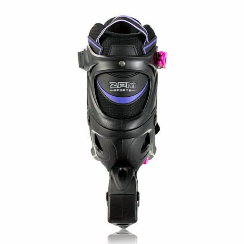 Kids Inline Skates with Light-Up Wheels Adjustable for Girls & Boys - Purple, Medium
