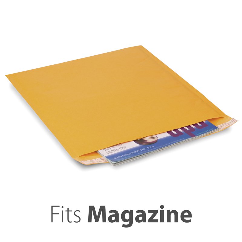 Large Kraft Bubble Mailers 12x16 Inches - Self-Seal Shipping Envelopes, 10 Pack