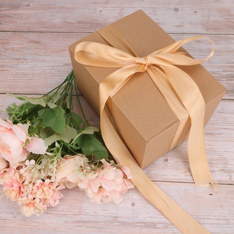 Set of 40 Brown Shipping Boxes 7x5x4 Inches for Packaging & Mailing