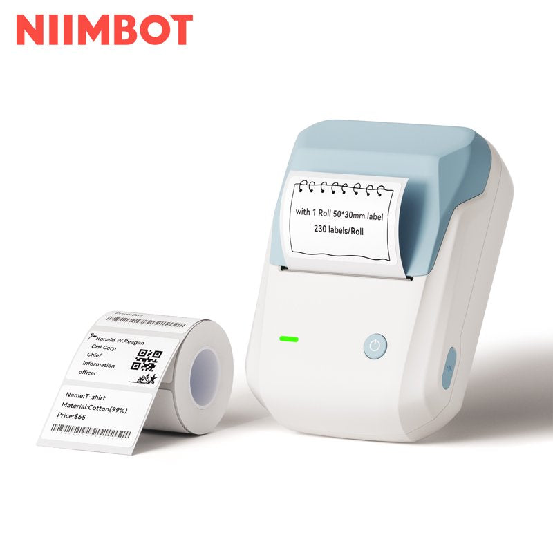 Bluetooth Label Maker 2 Inch Portable Printer for Office & Home Use