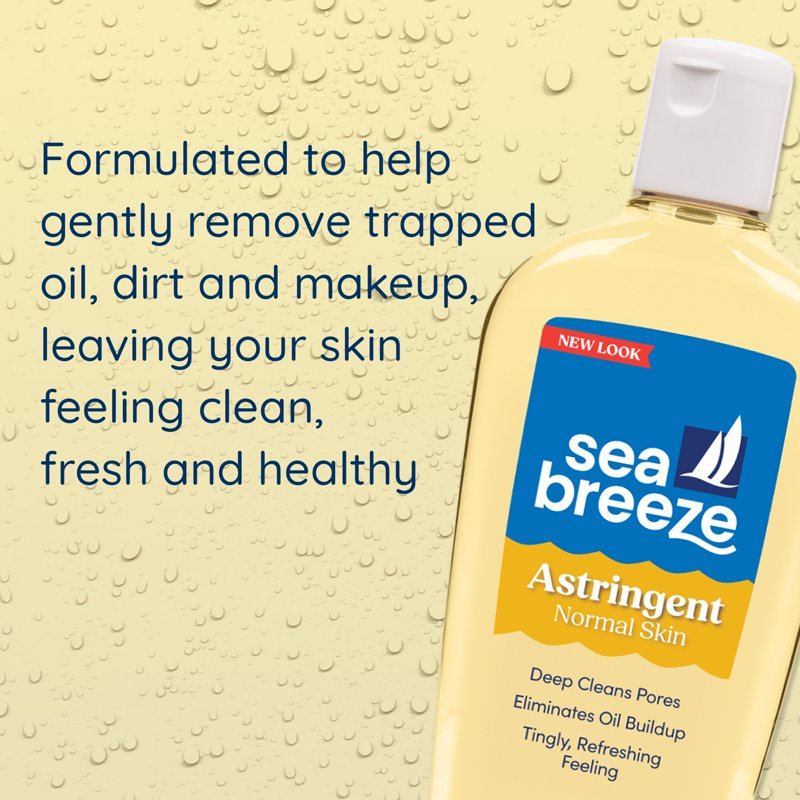 (2 Pack) Sea Breeze Original Formula Astringent for All Skin Types, Oil Control & Deep Cleansing