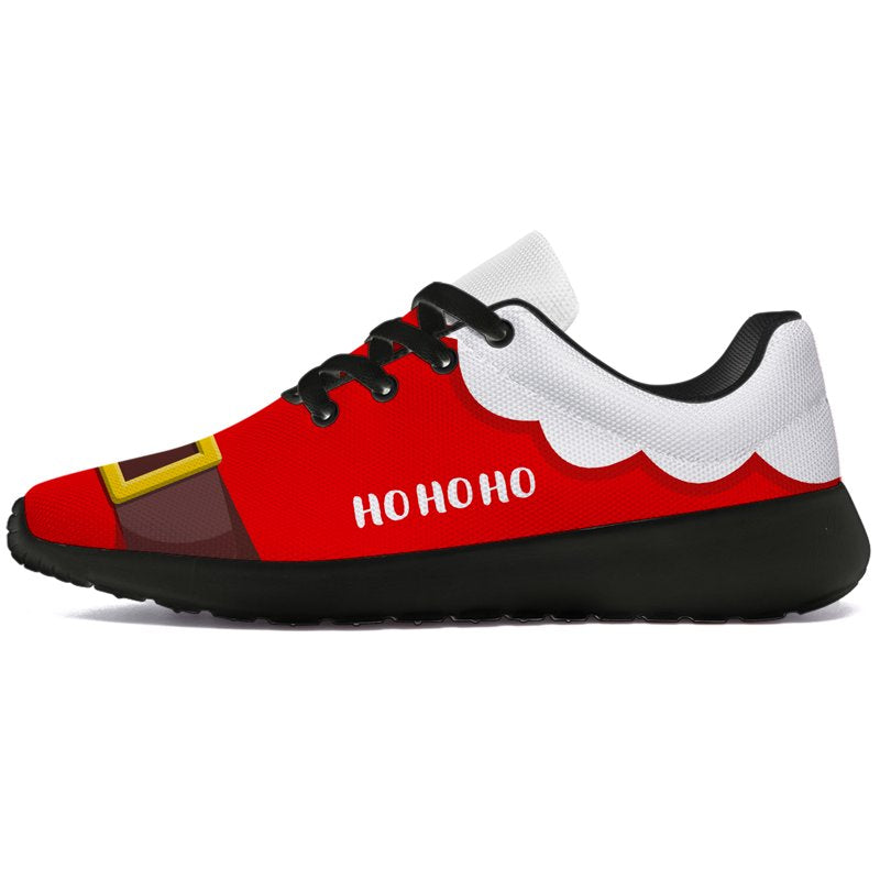 Women's Christmas Santa Sneakers - Comfortable Running Shoes for Women