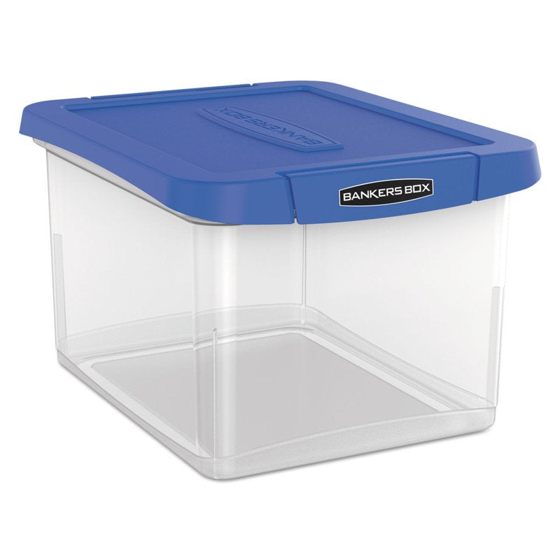 Waterproof Durable File Storage Box with Reinforced Corners & Handle - Portable Document Organizer