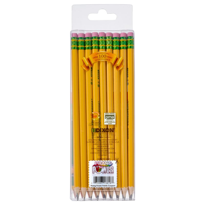 Premium #2 Soft Yellow Pencils, Pre-Sharpened, 36 Pack for School & Office