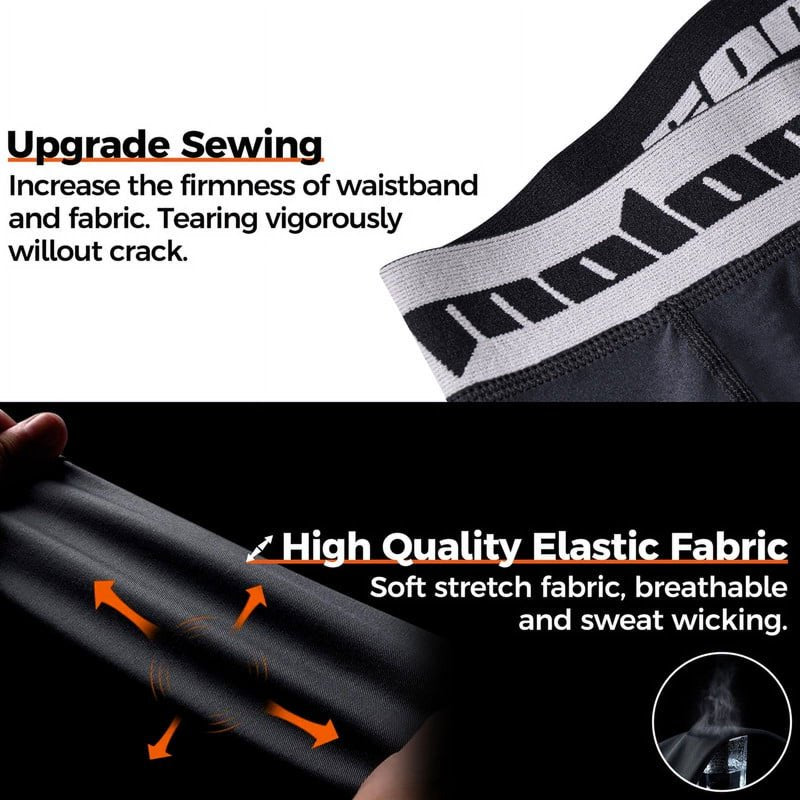 Men's Padded Baseball Sliding Shorts with Cup Pocket for Softball Football Hockey