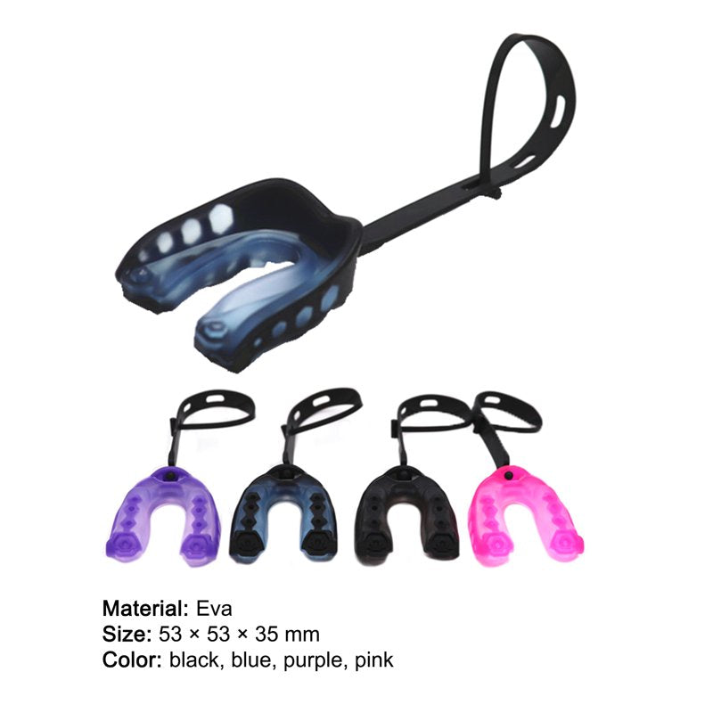 Sports Mouthguard for Boxing, Football, Lacrosse, Hockey, Basketball, Youth - Soft EVA Protection