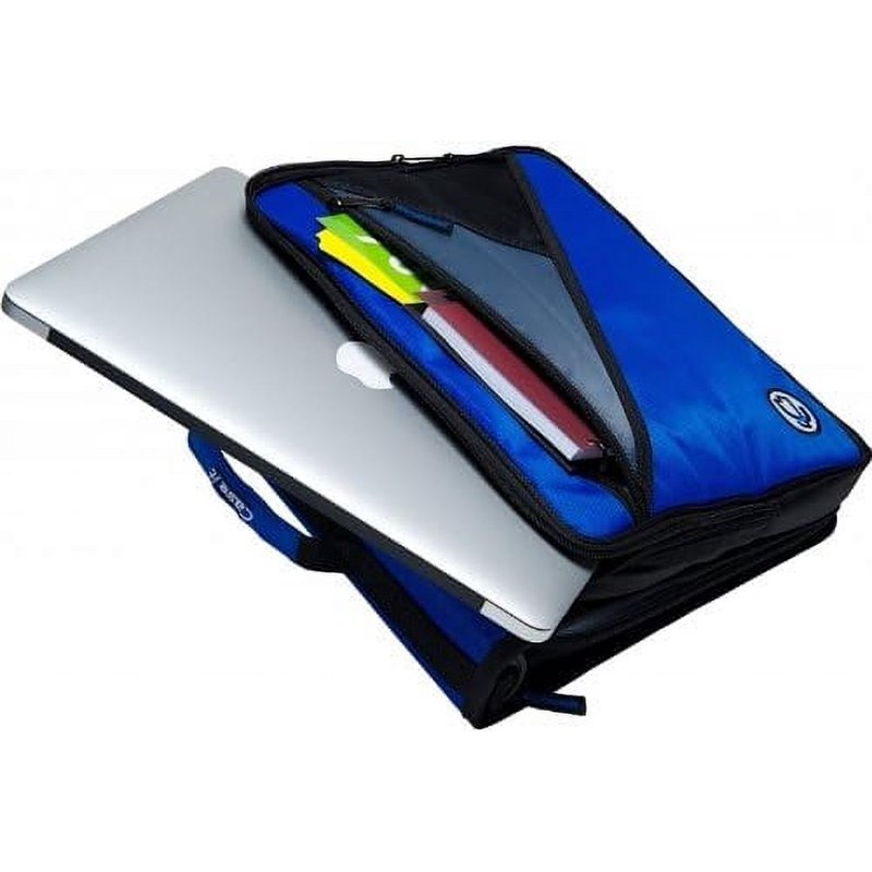 Universal Zipper Binder with Laptop Pocket - 2 Inch Capacity, 400 Pages, Padded Tech Storage