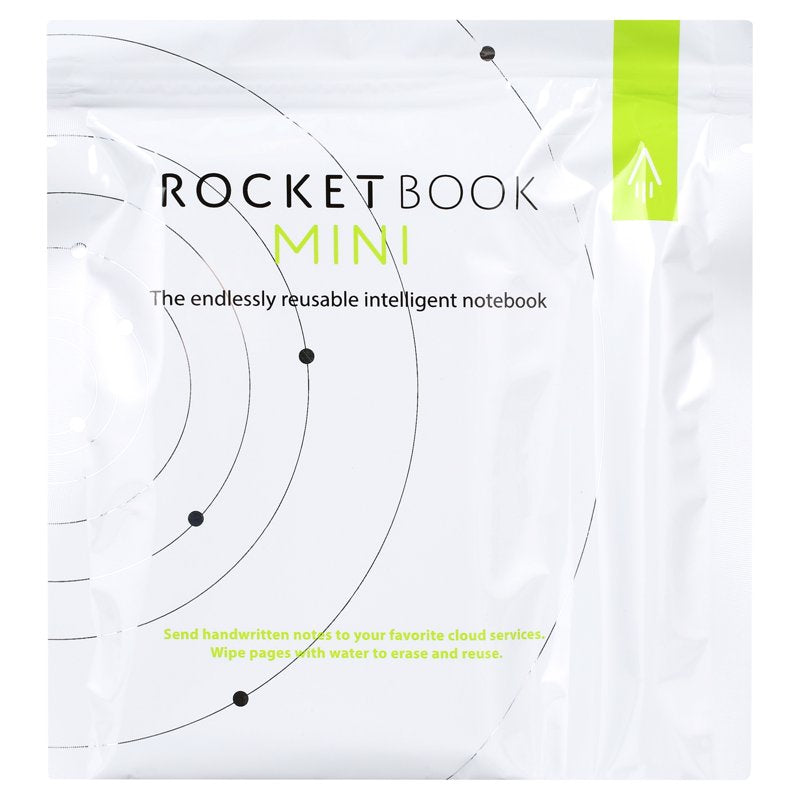 Mini Reusable Smart Notepad with Pen & Microfiber Cloth - Eco-Friendly Note Taking