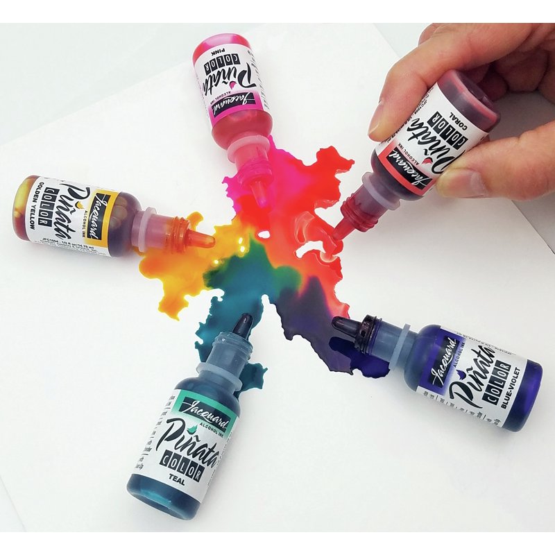 Jacquard Piñata Exciter Pack - 9 Vibrant Colors for Art and Craft