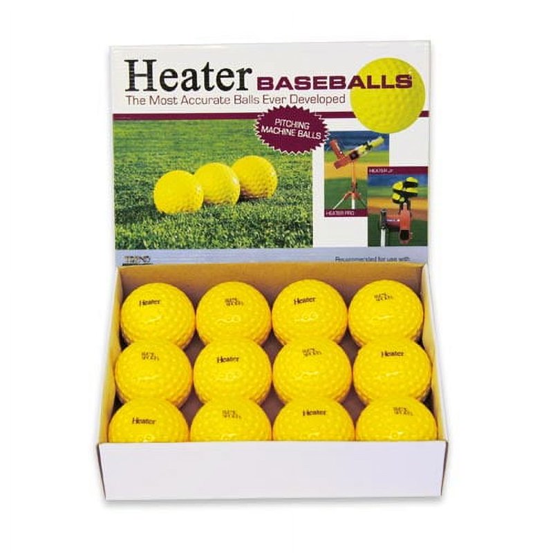 Baseball Pitching Machine Balls - 1 Dozen Regulation Size & Durable