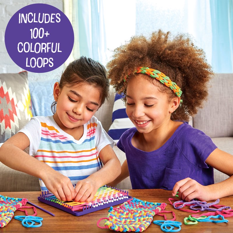 Multi-Color Weaving Loom Kit for Kids - Creative Craft for Ages 5+