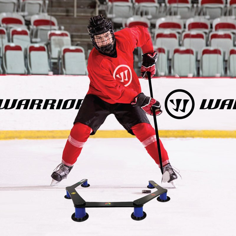 Hockey Stick-Handling Dangler Training Aid - Heavy Duty Plastic, 5 Sections