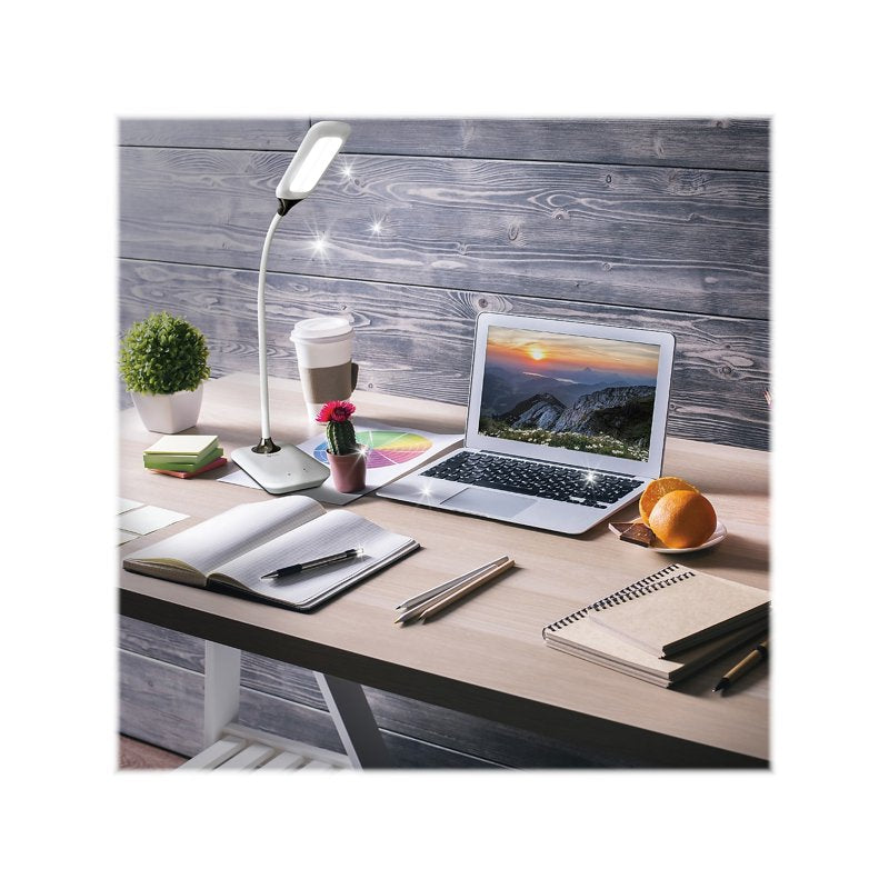 OttLite Enhance LED Desk Lamp with Sanitizing and USB Charging