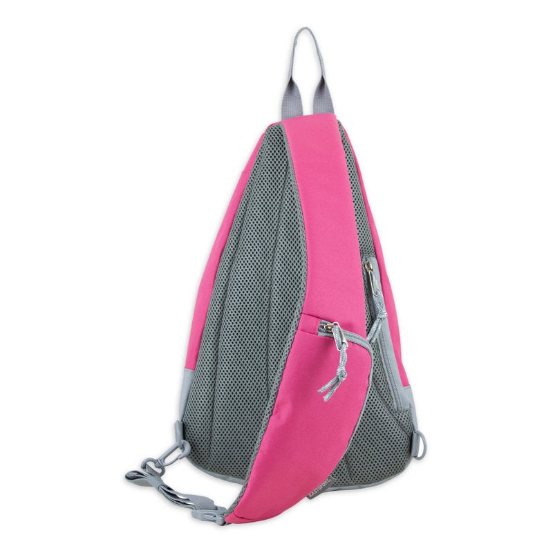 Ergonomic Sling Backpack with Multiple Compartments and Adjustable Strap