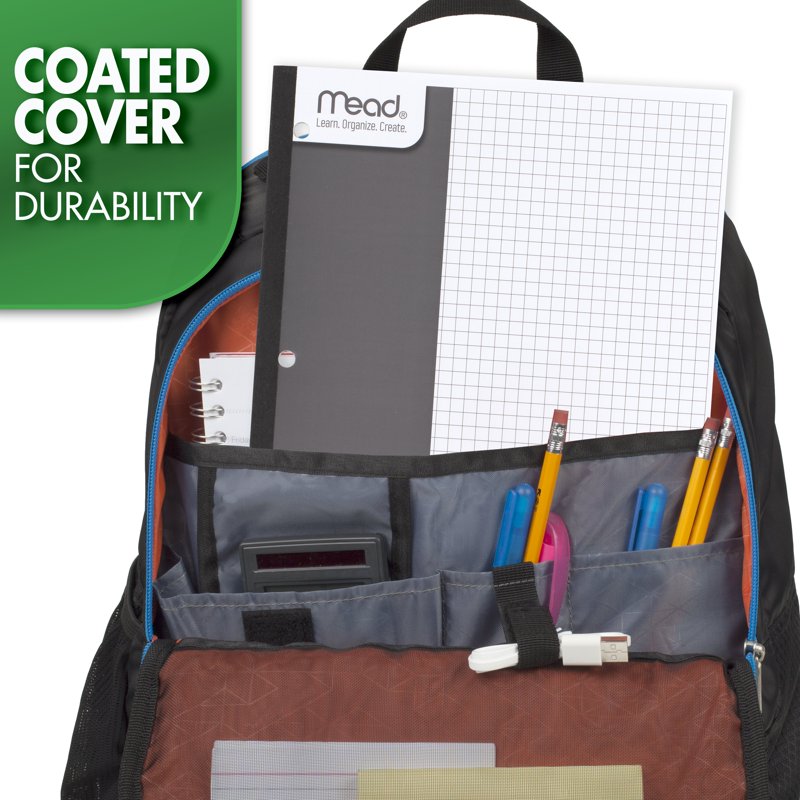 Graph Ruled Paper Tablet 20 Sheets 11 x 8.5 Inch for Drawing & Plotting