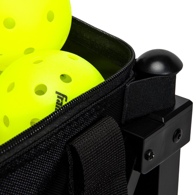 Portable Pickleball Hopper with Wheels & Detachable Carry Bag - Holds 100+ Balls