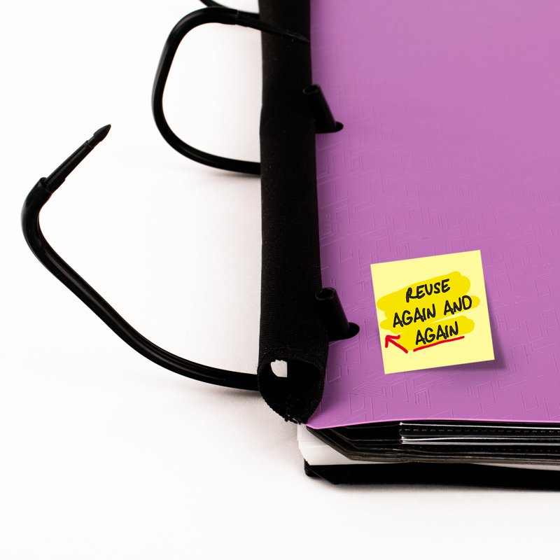 Refillable Notebook with Study App, 1.5 Inch Rings, 80 College Ruled Sheets