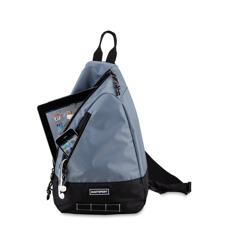 Ergonomic Sling Backpack with Multiple Compartments and Adjustable Strap
