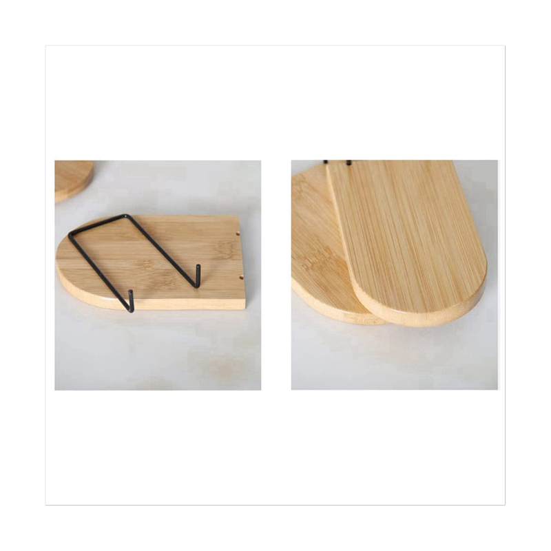 Heavy Duty Wooden Bookends - Vintage Finish Bookshelf Holders for Heavy Books