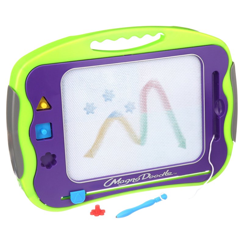 Color Magna Doodle Deluxe Magnetic Drawing Board with Pen and Stamps