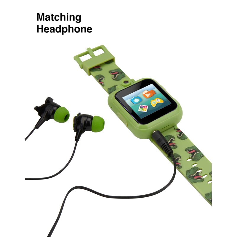 Kids Smartwatch with Educational Games and Earbuds - Safe, No GPS