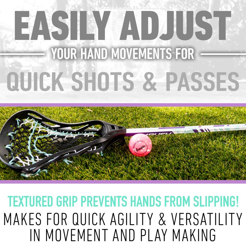 Women’s Lacrosse Stick 30-Inch Aluminum Shaft Complete Set for Girls & Women