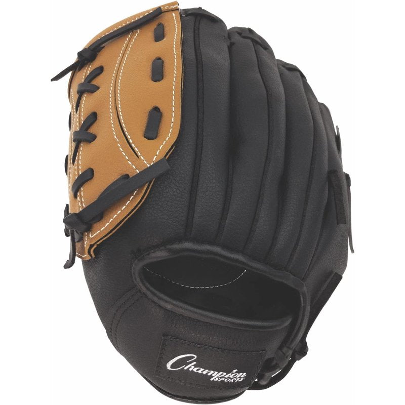 13-Inch Leather & Mesh Baseball Glove for Youth & Adults