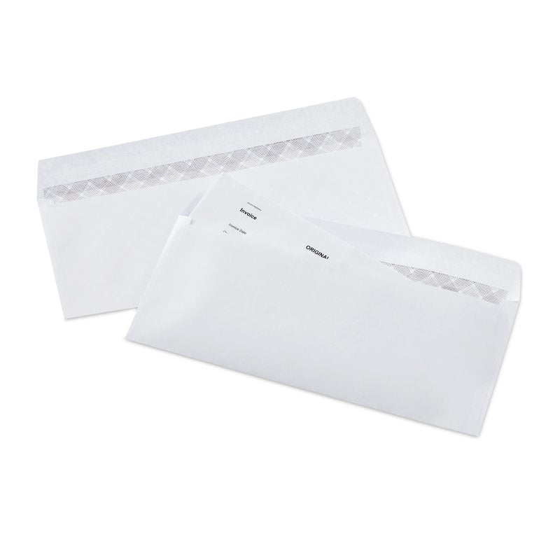 Office Envelopes – Privacy Tint Peel and Stick #10 White 4.13x9.5 Inches, 40 Pack