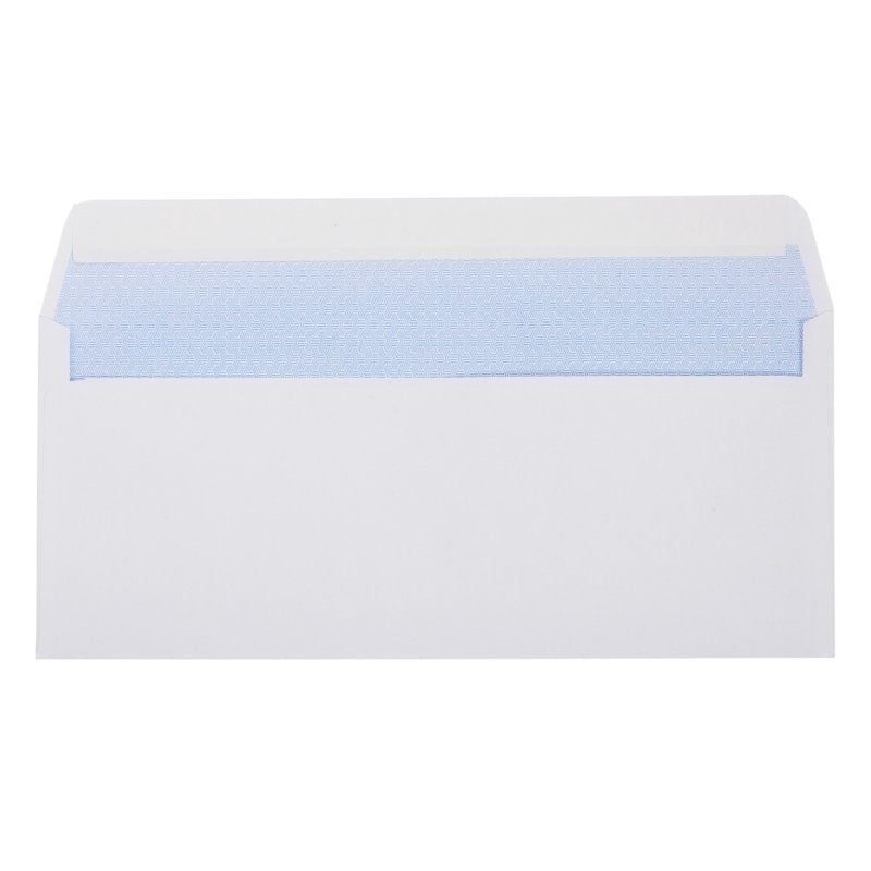 Self Seal #10 Security Envelopes with Double Window for Business Invoices & Statements - 4 1/8 x 9 1/2 Inches, Pack of 500