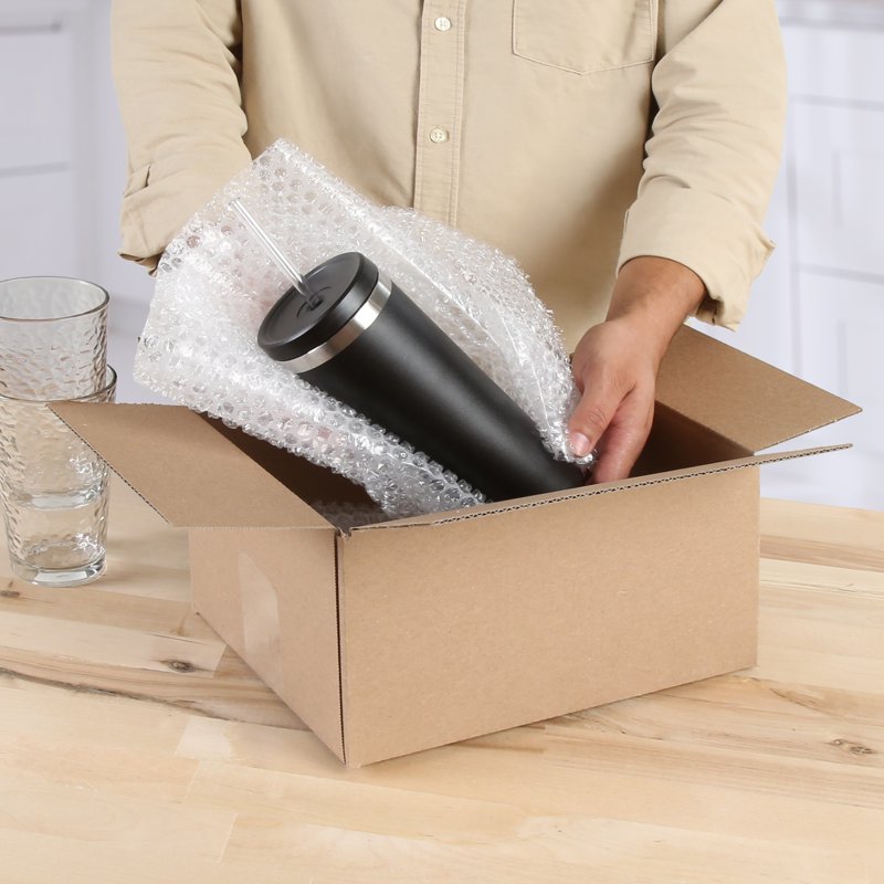 Recycled Shipping Boxes 11x7.5x5.5 Inches - 30 Pack Eco-Friendly Corrugated Storage