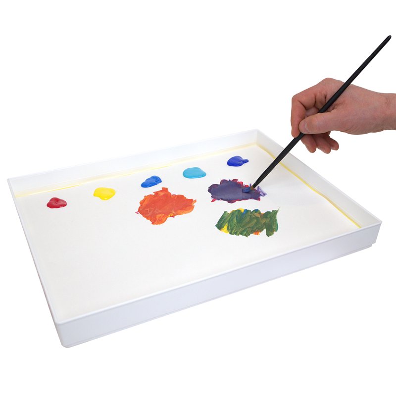 Paint Palette Sponge Refill - Long-Lasting Yellow Cellulose for Acrylics
