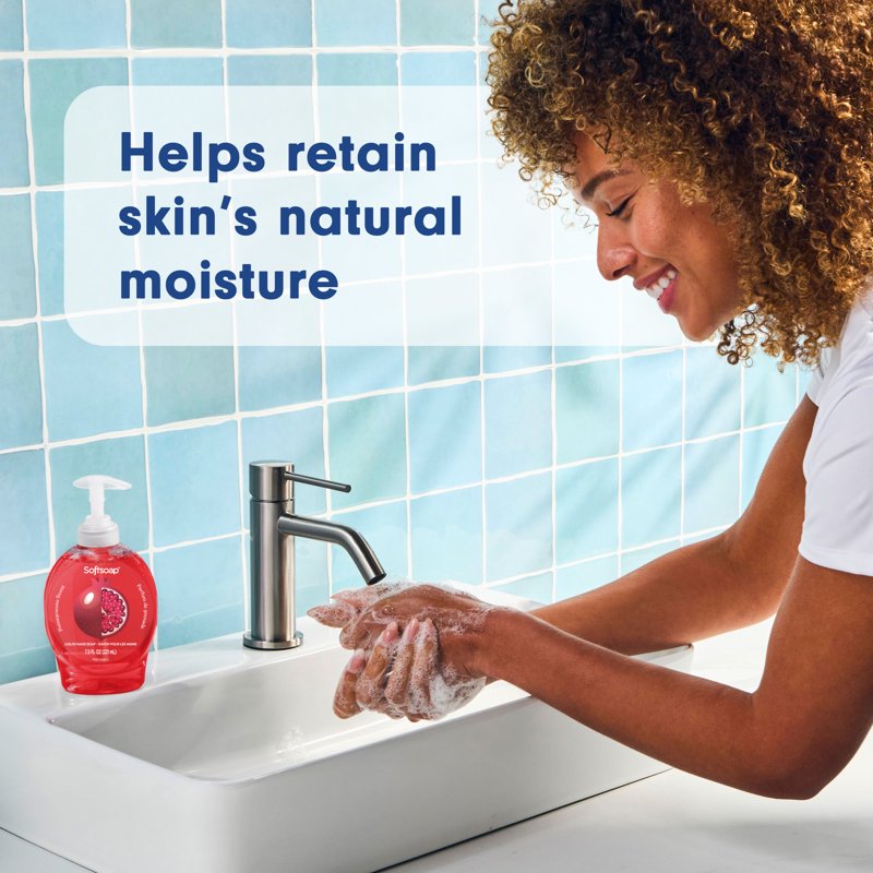 Liquid Hand Soap with Pomegranate Scent 2 Pack - Softsoap Limited Edition
