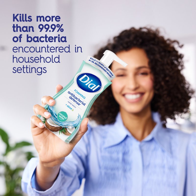 2 Pack Antibacterial Foaming Hand Soap with Coconut Water Scent - 7.5 Fl Oz