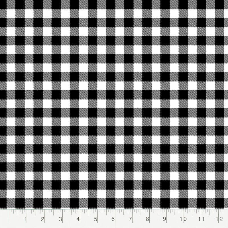 Precut Cotton Flannel Plaid Fabric Bundle - 18x21 Inches, 5 Pieces