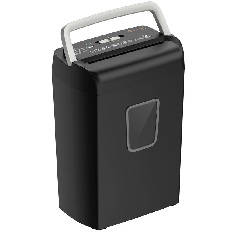 Cross Cut Paper Shredder for Home Office Security 12-Sheet Capacity