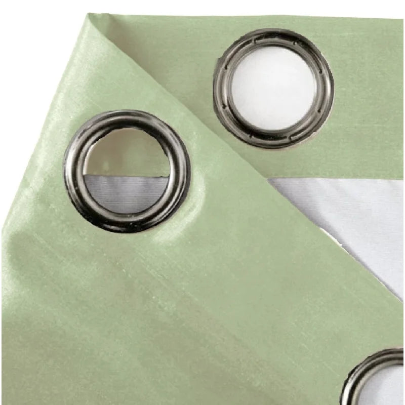 Blackout Window Curtain Drapes Set of 2 - Room Darkening Grommet Panels for Bedroom & Living Room