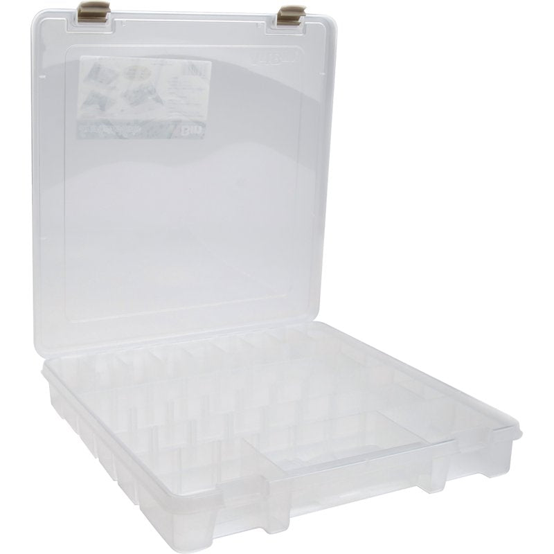ArtBin Scrapbook Storage Case with Removable Dividers - Clear, Slim Design