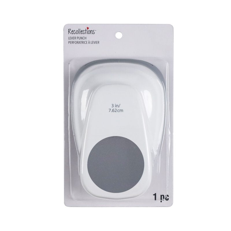 Recollections 3" Circle Lever Punch, 6 Pack