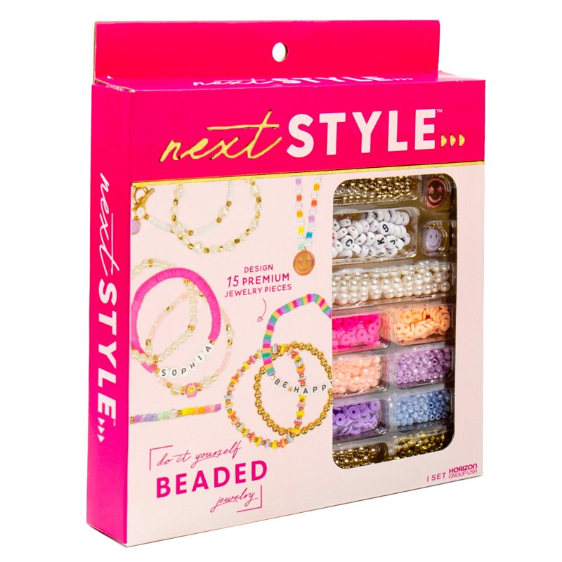DIY Beaded Jewelry Kit - Create 15 Custom Accessories with 750+ Beads