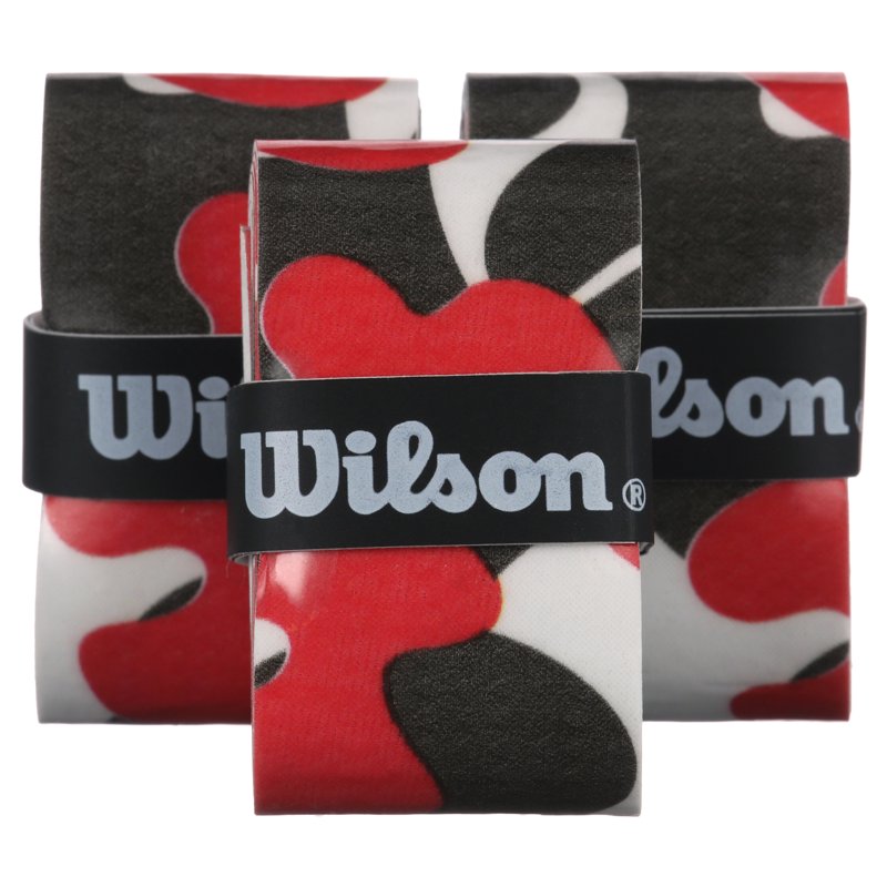 Camo Overgrip for Tennis Racquets - 3 Pack, Durable Non-Slip Grip